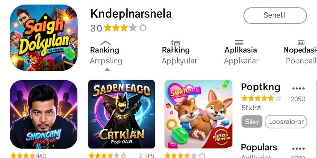 Screenshot menunjukkan momen seru saat bermain.