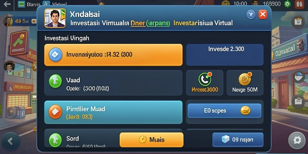 Tampilan awal game dengan grafis yang memukau.