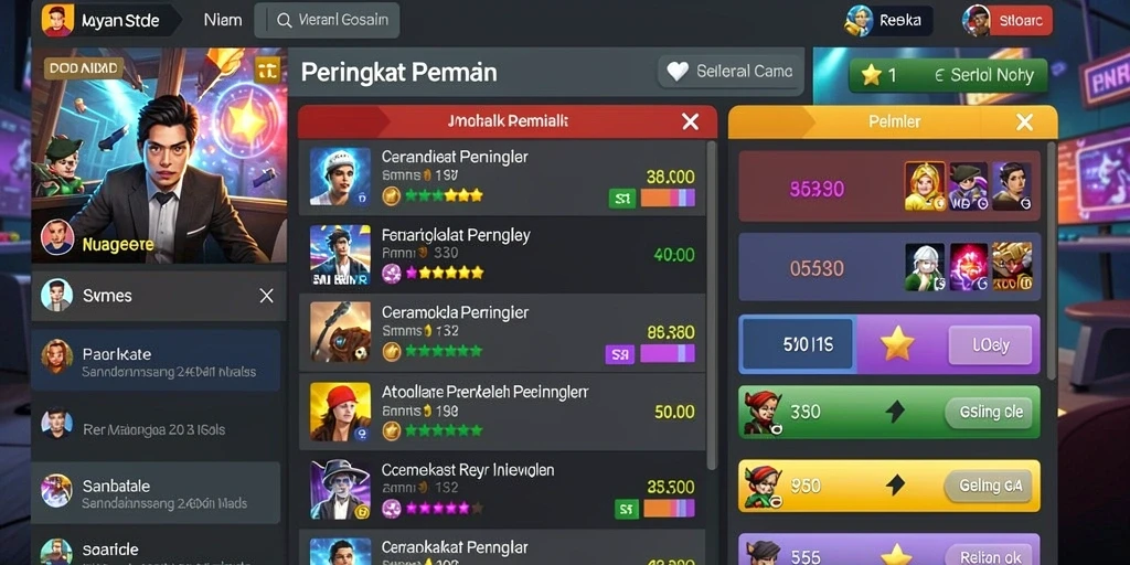 Tampilan antarmuka yang modern dan user-friendly.