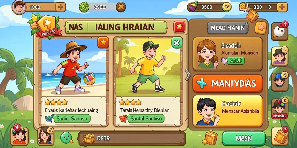 Tampilan antarmuka yang menarik dan intuitif.