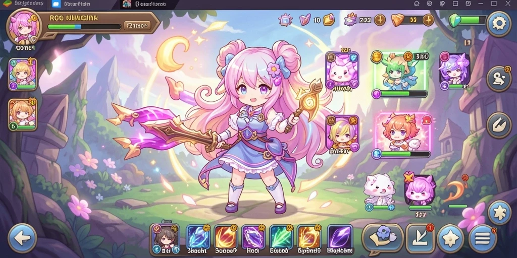 Tampilan awal game yang menarik.