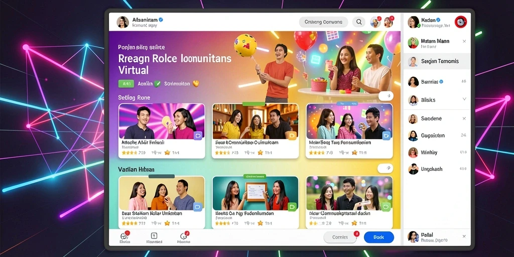 Tampilan antarmuka yang menarik dan mudah digunakan.