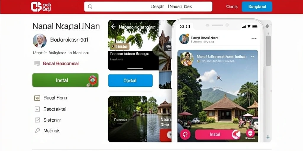 Tampilan karakter utama yang penuh warna.