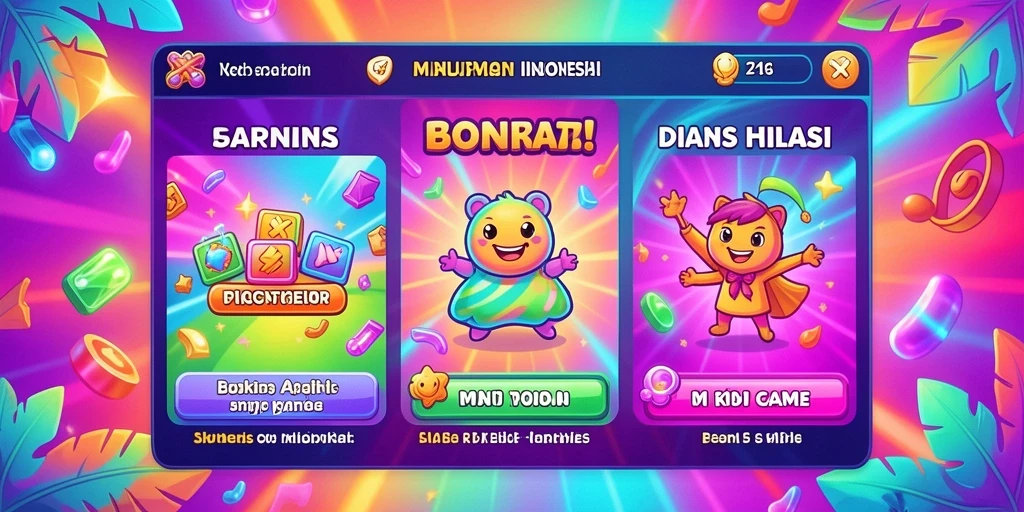 Tampilan menu utama KETUA yang menarik.