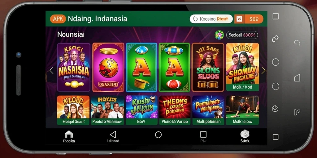 Antarmuka utama KRATONBET yang mudah dinavigasi.