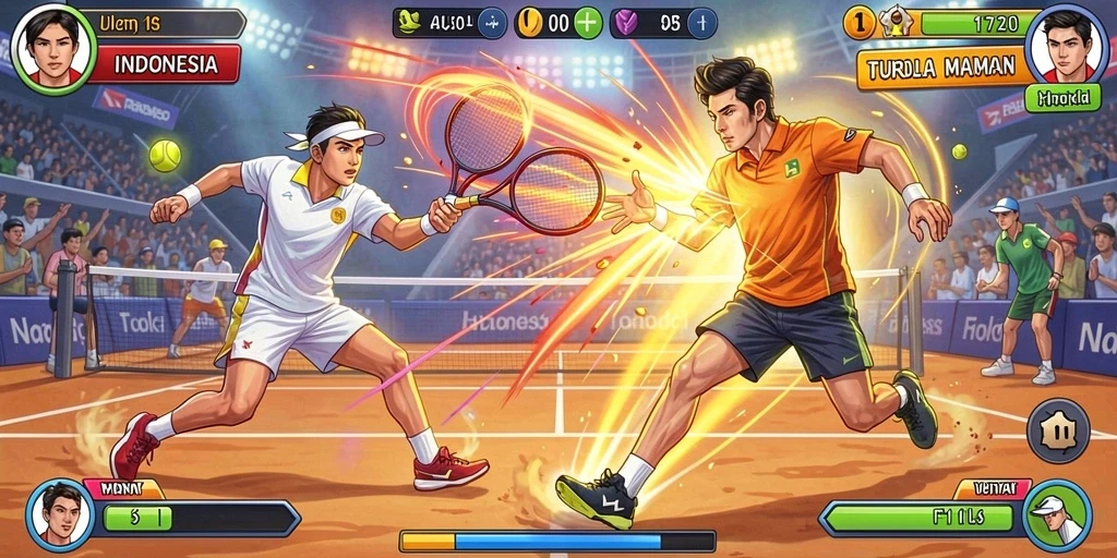 Tampilan grafis yang menakjubkan dari karakter dalam game.