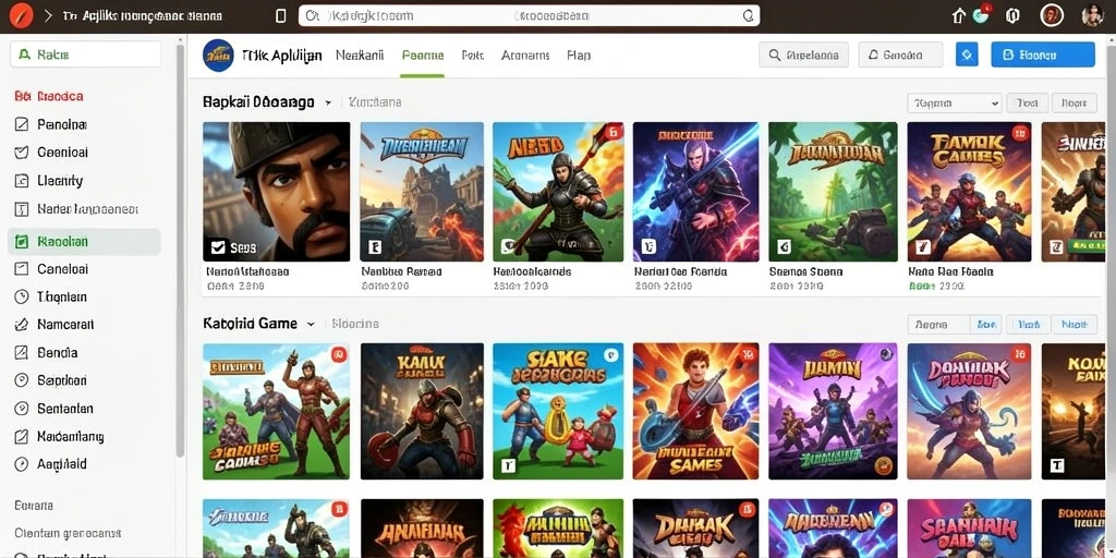 Screenshot menunjukkan karakter utama dalam mode pertempuran.