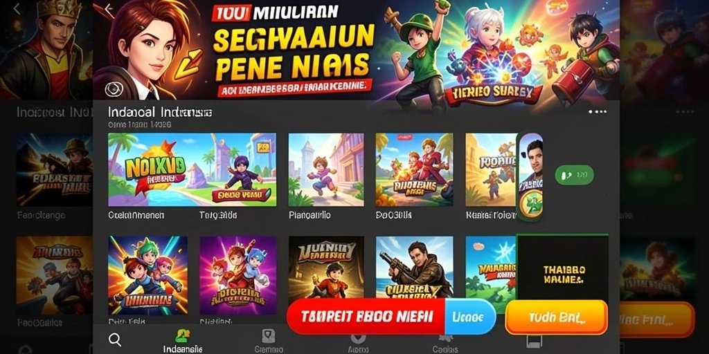 Tangkapan layar menampilkan petualangan seru di dunia fantasi.