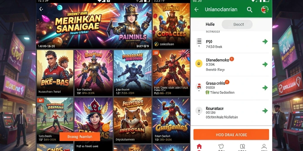 Tampilan mesin slot dengan grafik berkualitas tinggi.