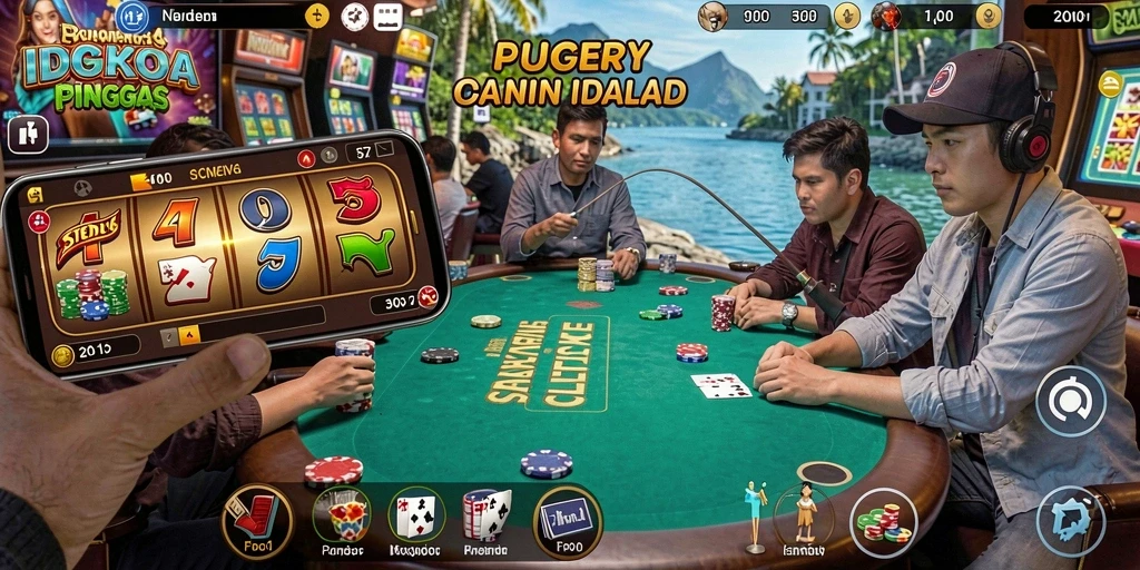 Tampilan awal game QT777 yang menarik.