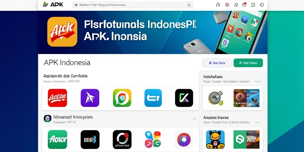 Tampilan menu awal yang menarik.