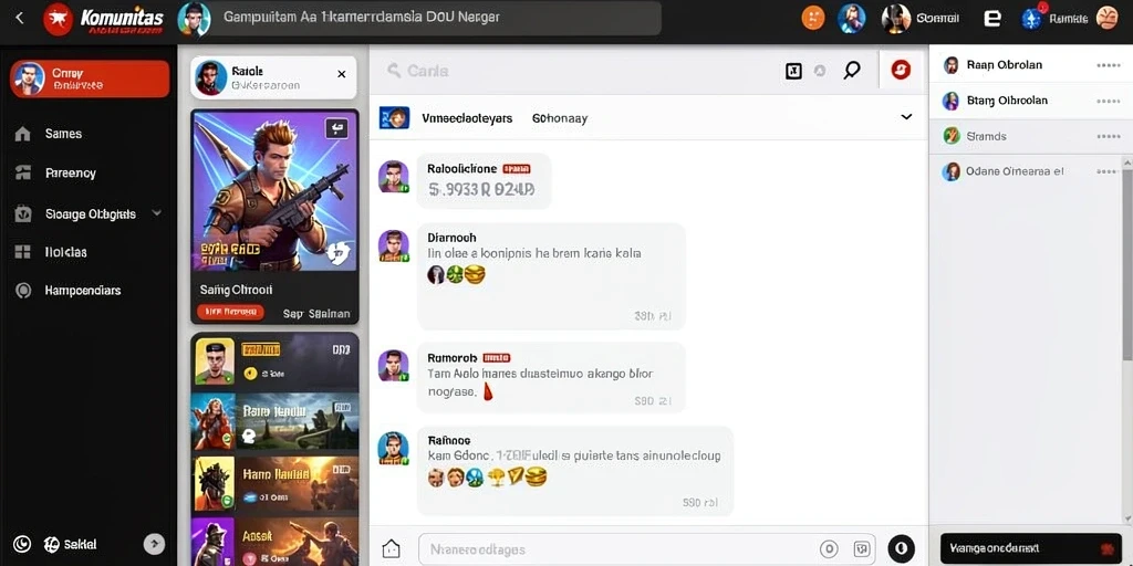 Tangkapan layar menunjukkan antarmuka permainan yang menawan.