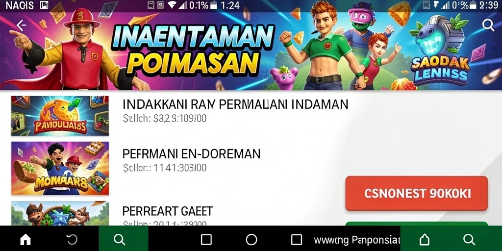 Tampilan antarmuka yang menarik dan mudah dinavigasi.
